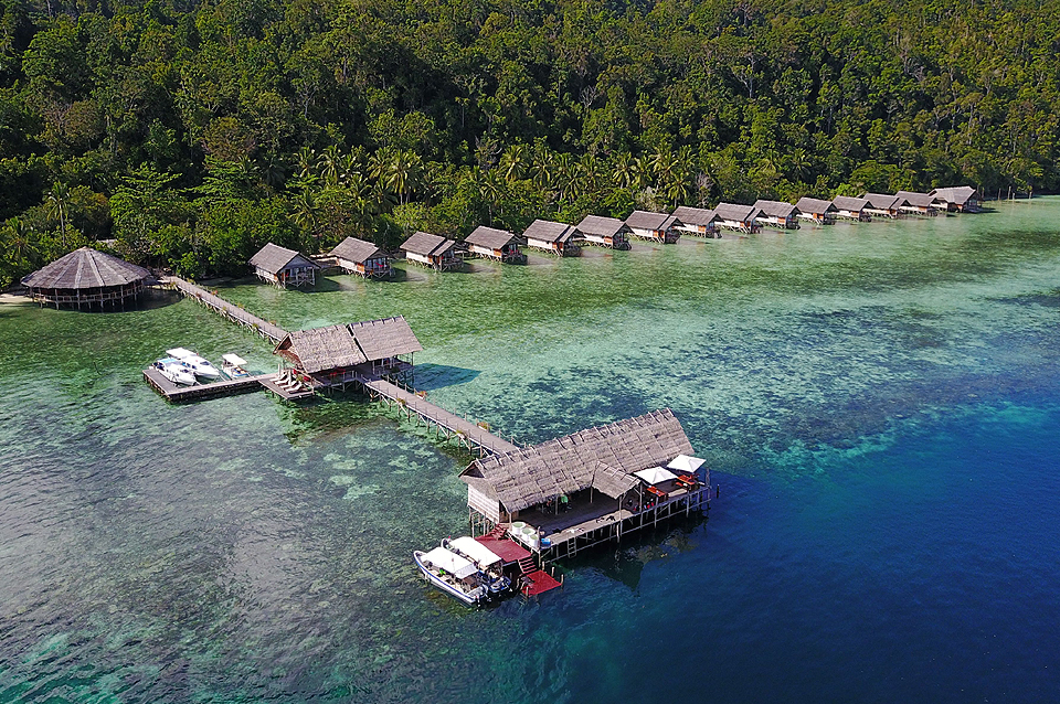 Tauchen Papua Explorers Resort / Indonesien