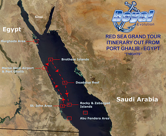 Royal Evolution Red Sea Grand Map